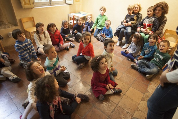 Bambini a Palazzo Pigorini